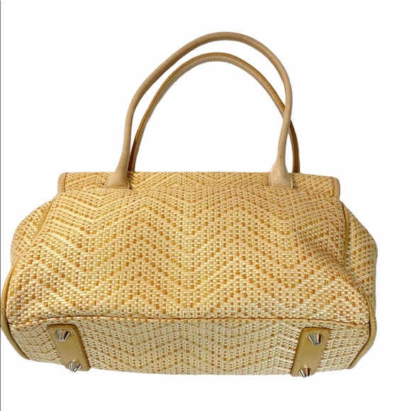 Giani Bernini Straw Clutch Handbag - Picture 2 of 8